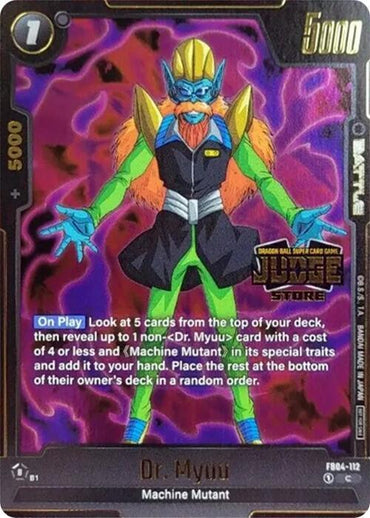 Dr. Myuu (Judge Pack (Store Judge) 03) [Fusion World Tournament Cards] (ONLINE ORDER ONLY)