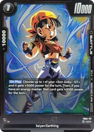 Pan : GT (Tournament Pack 05) [Fusion World Tournament Cards] (ONLINE ORDER ONLY)