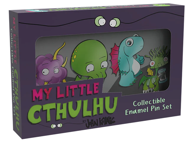 My Little Cthulhu Collectible Enamel Pin Set (ONLINE ORDER ONLY)