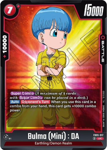Bulma (Mini) : DA [New Adventure] (ONLINE ORDER ONLY)