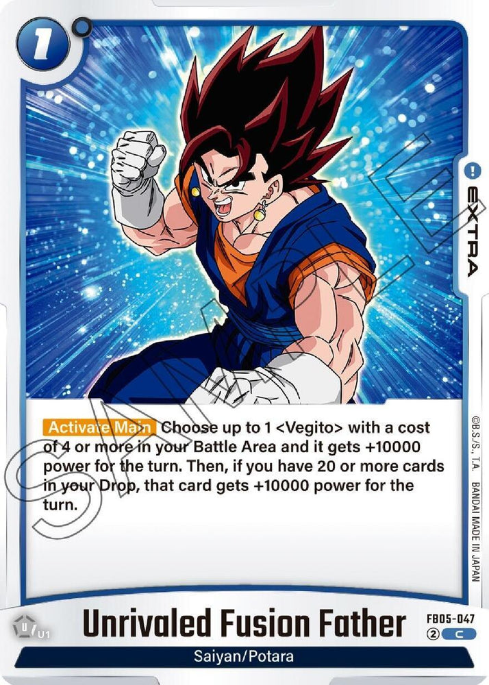 Unrivaled Fusion Father [New Adventure] (ONLINE ORDER ONLY)
