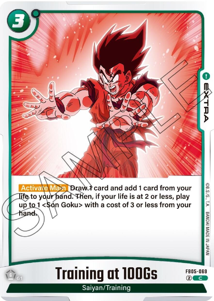 Training at 100Gs [New Adventure] (ONLINE ORDER ONLY)