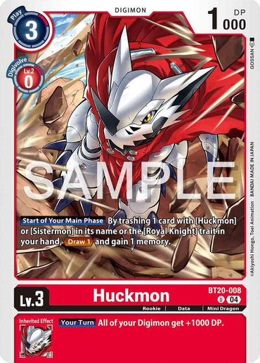 Huckmon [BT20-008] [Release Special Booster Ver.2.0] (ONLINE ORDER ONLY)
