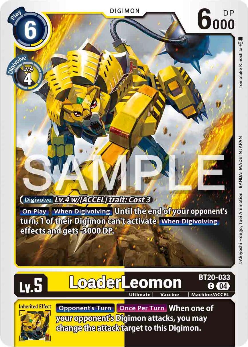 LoaderLeomon [BT20-033] [Release Special Booster Ver.2.0] (ONLINE ORDER ONLY)
