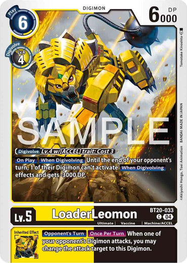LoaderLeomon [BT20-033] [Release Special Booster Ver.2.0] (ONLINE ORDER ONLY)