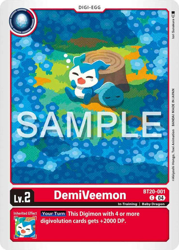 DemiVeemon [BT20-001] [Release Special Booster Ver.2.0] (ONLINE ORDER ONLY)