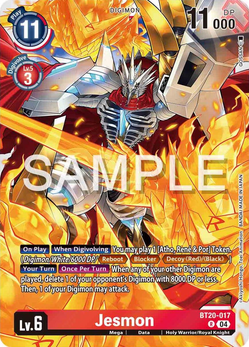Jesmon [BT20-017] [Release Special Booster Ver.2.0] (ONLINE ORDER ONLY)