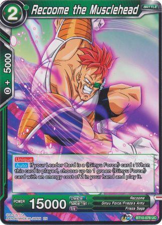 Recoome the Musclehead (BT10-078) [Rise of the Unison Warrior 2nd Edition] (ONLINE ORDER ONLY)