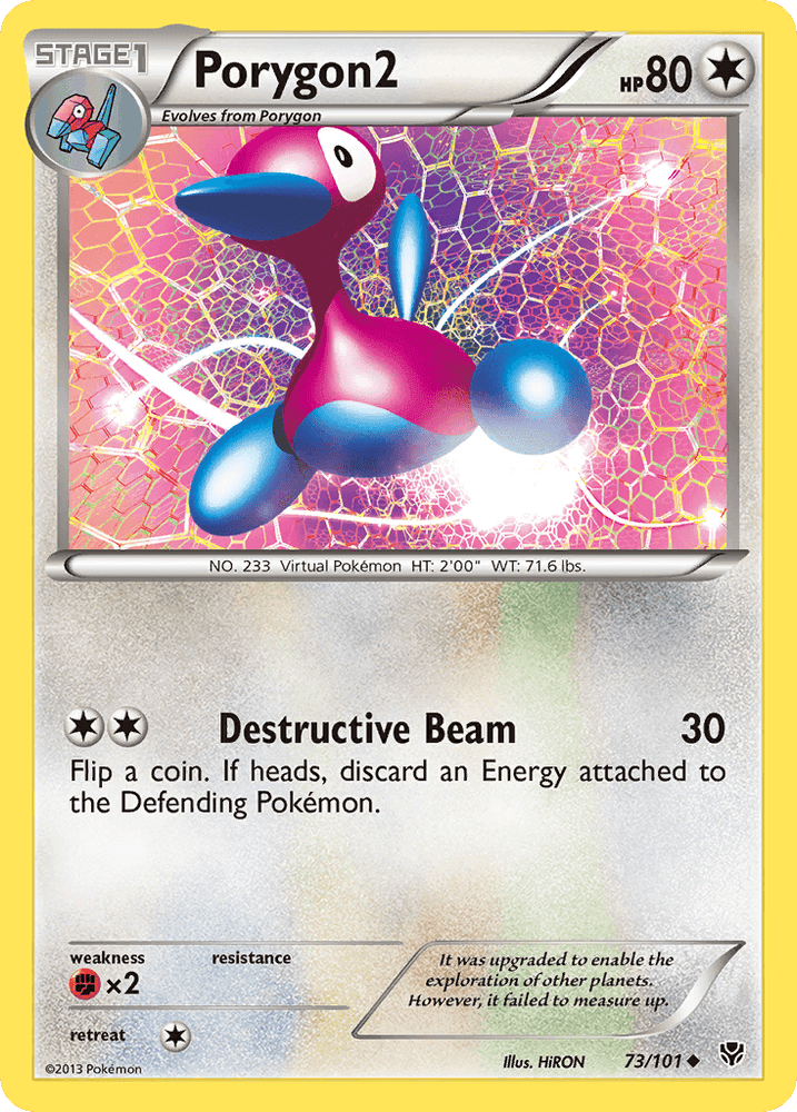 Porygon2 (73/101) [Black & White: Plasma Blast] (Online Only)