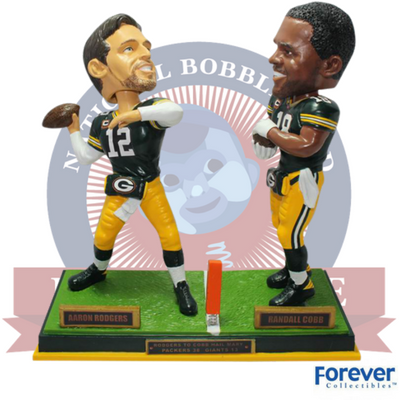 Rodgers to Cobb Hail Mary Bobblehead (ONLINE ORDER ONLY)