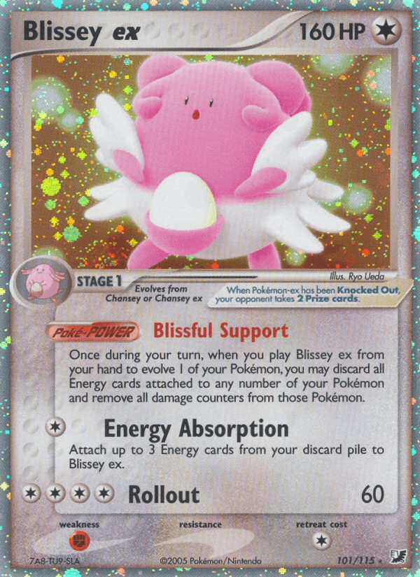 Blissey ex (101/115) [EX: Unseen Forces] (Online Only)