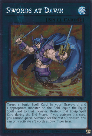 Swords at Dawn [NKRT-EN030] Platinum Rare (ONLINE ORDER ONLY)