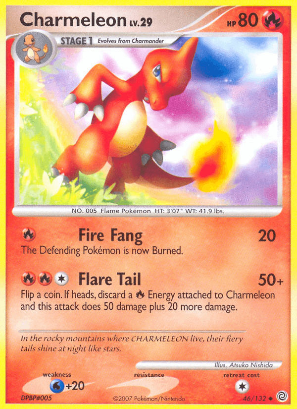 Charmeleon (46/132) [Diamond & Pearl: Secret Wonders] (Online Only)