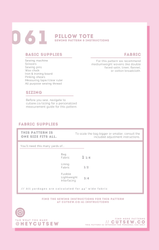 061 // PILLOW TOTE (ONLINE ORDER ONLY)