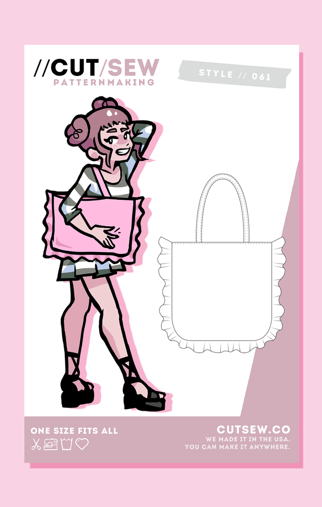 061 // PILLOW TOTE (ONLINE ORDER ONLY)