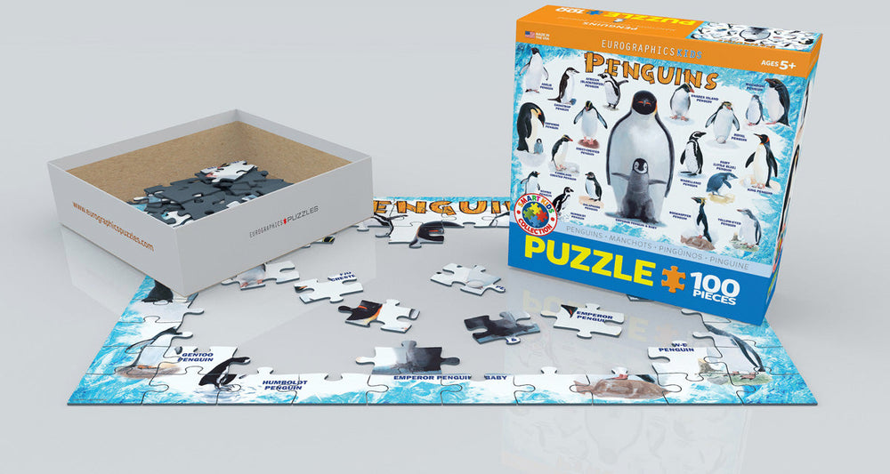 Puzzle: Educational Charts for Kids - Penguins (ONLINE ORDER ONLY)