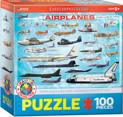 Puzzle: Educational Charts for Kids - History of Aviation (ONLINE ORDER ONLY)