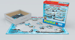 Puzzle: Educational Charts for Kids - History of Aviation (ONLINE ORDER ONLY)