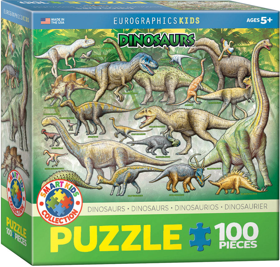 Puzzle: Educational Charts for Kids - Dinosaurs (ONLINE ORDER ONLY)