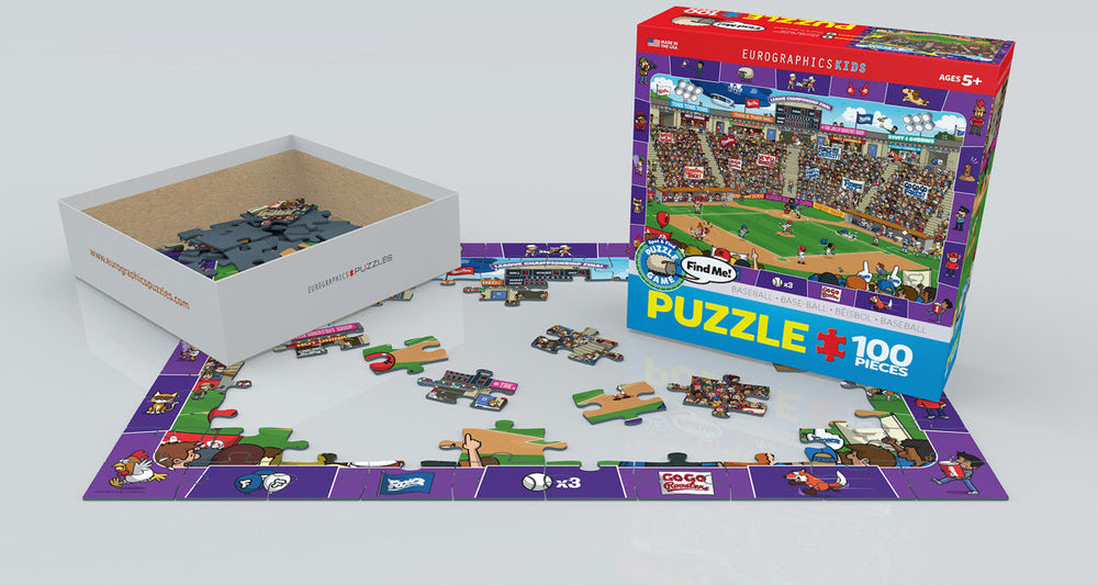 Puzzle: Spot & Find Puzzle Games - Spot & Find Baseball (ONLINE ORDER ONLY)