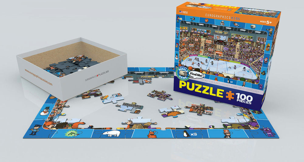Puzzle: Spot & Find Puzzle Game - Spot & Find Hockey (ONLINE ORDER ONLY)