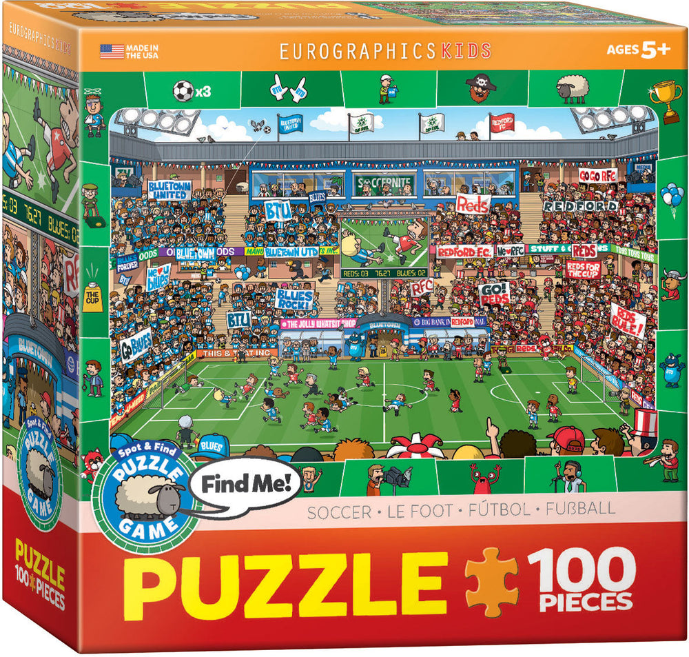 Puzzle: Spot & Find Puzzle Game - Spot & Find Soccer (ONLINE ORDER ONLY)