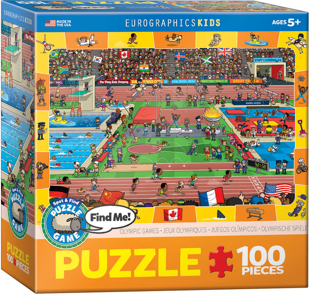 Puzzle: Spot & Find Puzzle Game - Spot & Find Olympics (ONLINE ORDER ONLY)