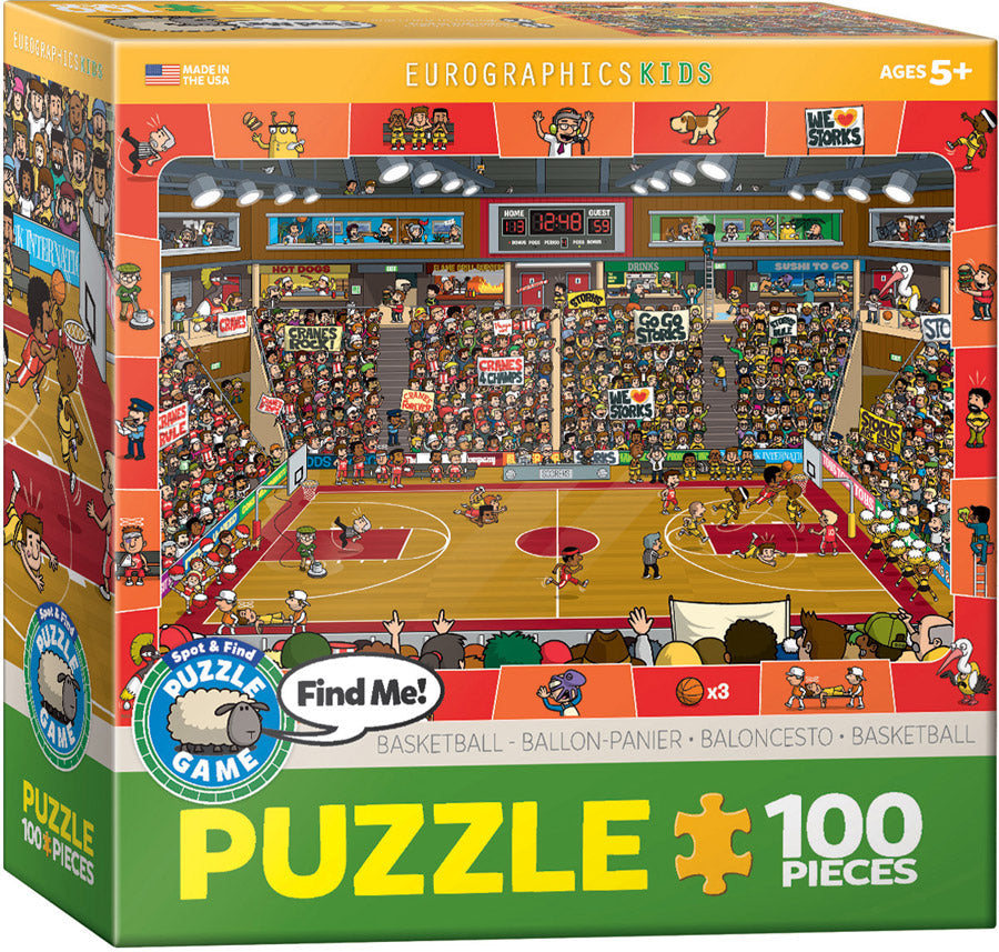 Puzzle: Spot & Find Puzzle Game - Spot & Find Basketball (ONLINE ORDER ONLY)