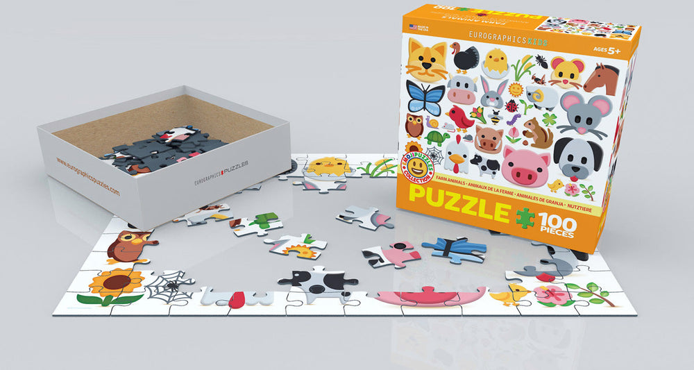 Puzzle: Emojipuzzles - Farm Animals - Emojis (ONLINE ORDER ONLY)