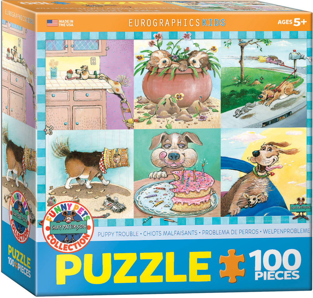 Puzzle: Kids Puzzles - Puppy Trouble by Gary Patteson (ONLINE ORDER ONLY)