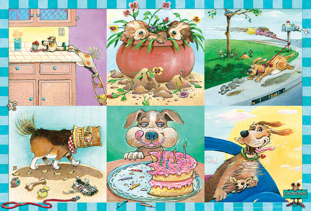 Puzzle: Kids Puzzles - Puppy Trouble by Gary Patteson (ONLINE ORDER ONLY)
