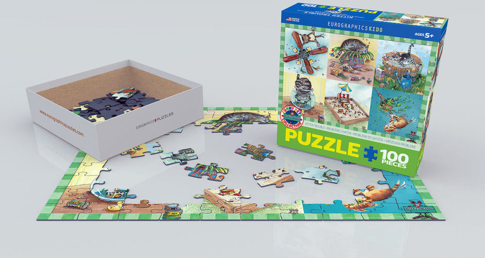 Puzzle: Kids Puzzles - Kitten Trouble by Gary Patteson (ONLINE ORDER ONLY)