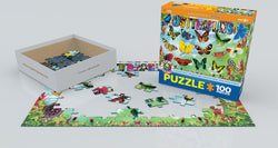 Puzzle: Educational Charts for Kids - Garden Butterflies (ONLINE ORDER ONLY)