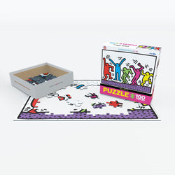 Puzzle: Fine Art For Kids - Dancing by Keith Haring (ONLINE ORDER ONLY)