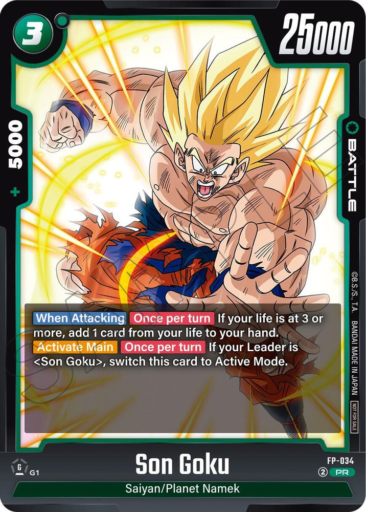 Son Goku (FP-034) [Fusion World Promotion Cards] (ONLINE ORDER ONLY)