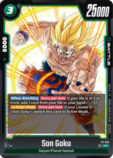 Son Goku (FP-034) [Fusion World Promotion Cards] (ONLINE ORDER ONLY)