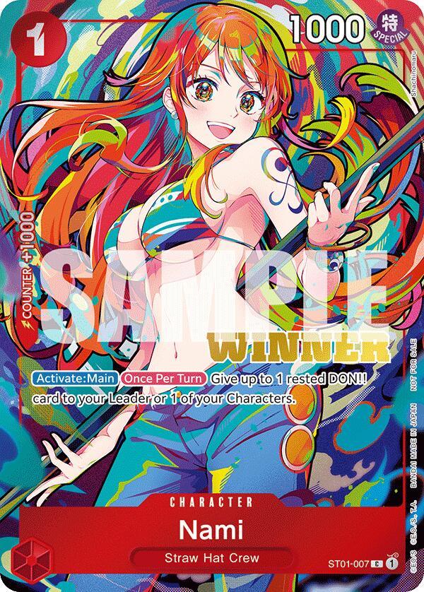 Nami (2025 New Year Event) [Winner] [One Piece Promotion Cards] (ONLINE ORDER ONLY)