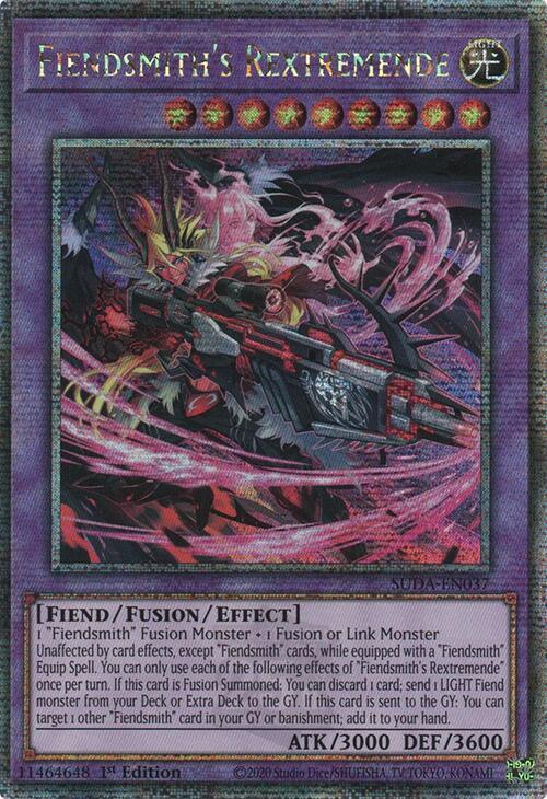 Fiendsmith's Rextremende (Quarter Century Secret Rare) [SUDA-EN037] Quarter Century Secret Rare (ONLINE ORDER ONLY)