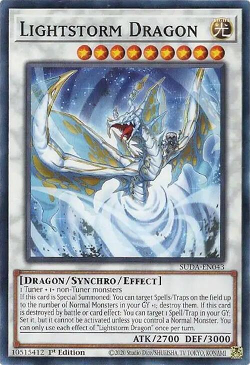 Lightstorm Dragon [SUDA-EN043] Common (ONLINE ORDER ONLY)