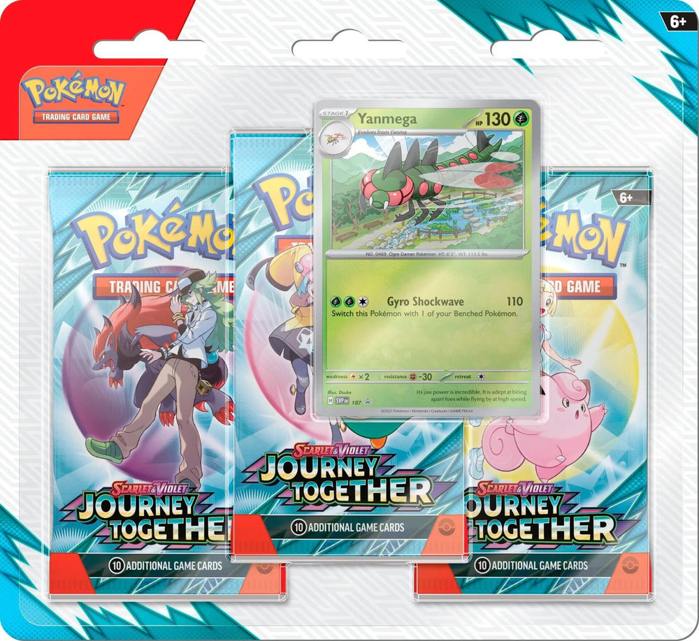 Journey Together 3 Pack Blister [Yanmega] [JTG - 000] (ONLINE ORDER ONLY)