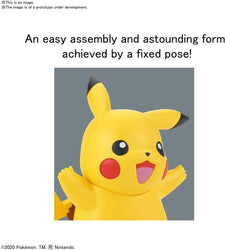 Bandai Spirits: Pokemon - 01 Pikachu Model Kit Quick!! (ONLINE ORDER ONLY)