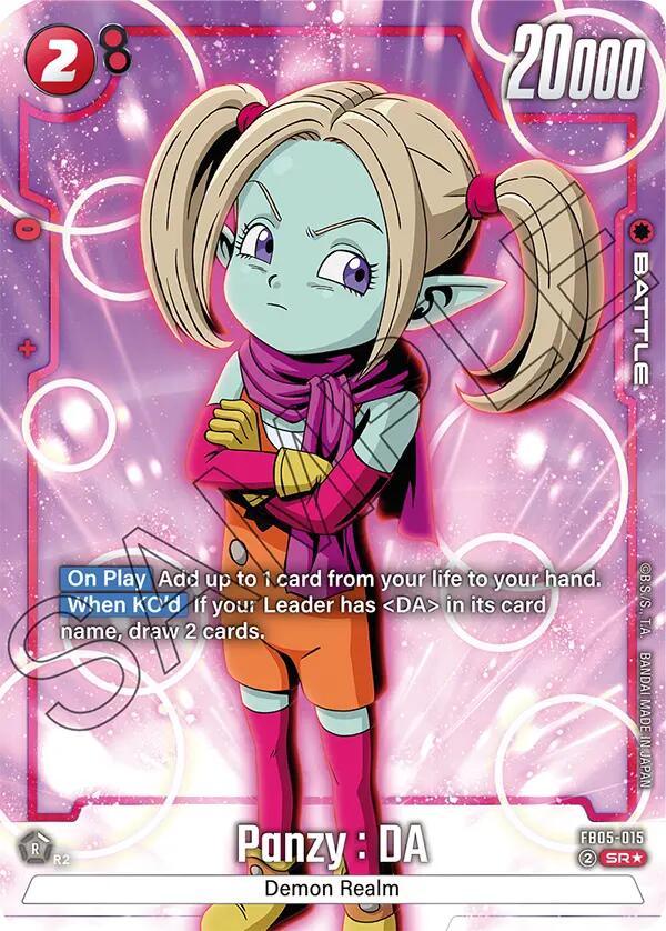 Panzy : DA (FB05-015) (Alternate Art) [New Adventure] (ONLINE ORDER ONLY)