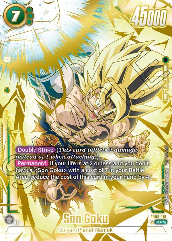Son Goku (FB05-119) (Super Alternate Art) [New Adventure] (ONLINE ORDER ONLY)
