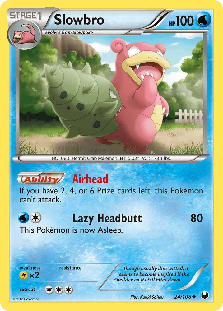 Slowbro (24/108) [Black & White: Dark Explorers] (Online Only)