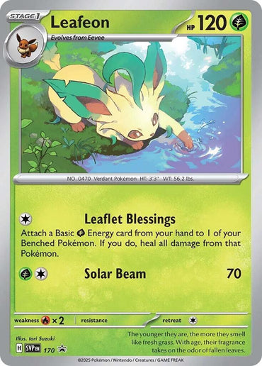 Leafeon (SVP170) [Scarlet & Violet: Black Star Promos] (ONLINE ORDER ONLY)
