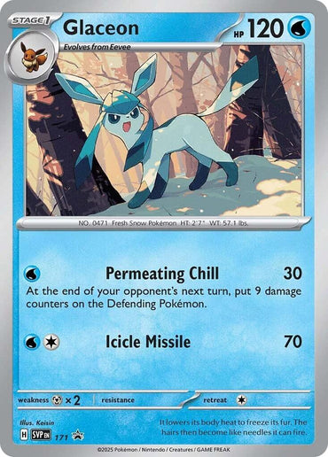 Glaceon (SVP171) [Scarlet & Violet: Black Star Promos] (Online Only)