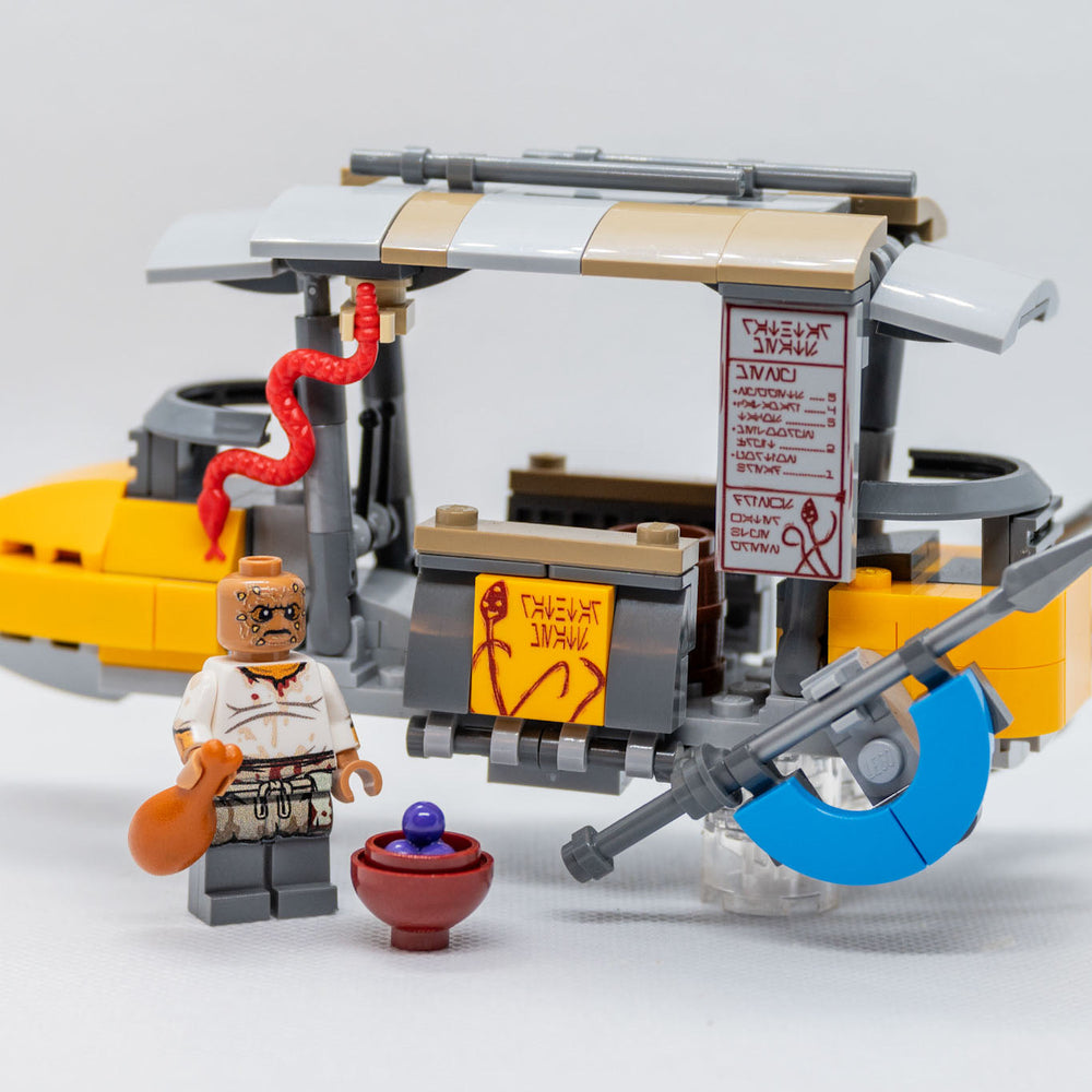 SW Rathtar Meat Food Skiff Set made using LEGO parts - B3 Customs (Online Order Only)