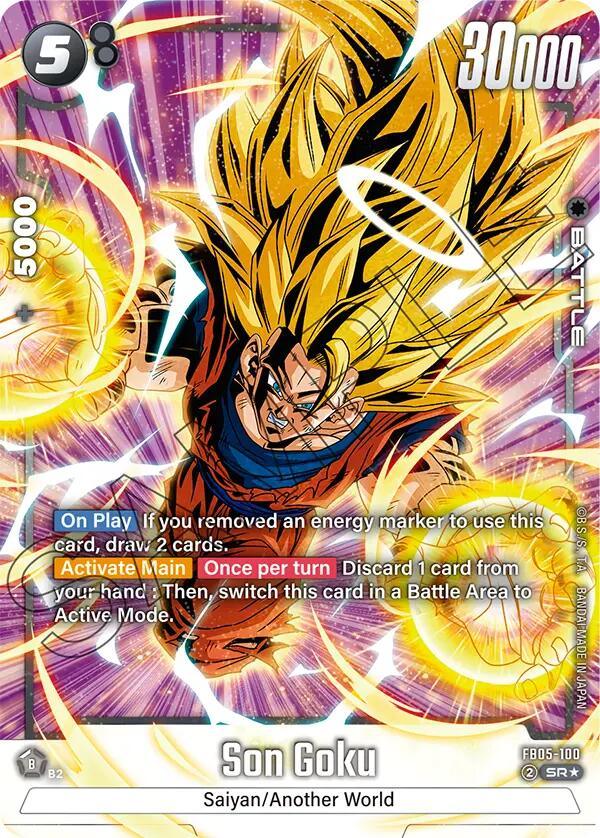 Son Goku (FB05-100) (Alternate Art) [New Adventure] (ONLINE ORDER ONLY)