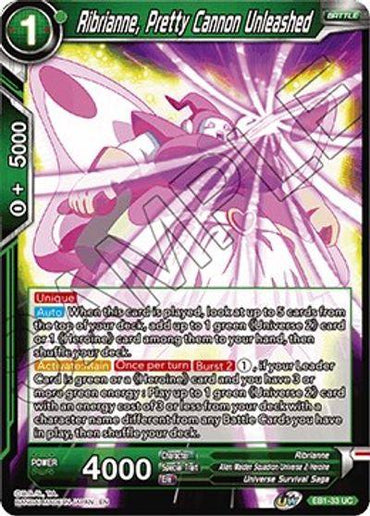 Ribrianne, Pretty Cannon Unleashed (EB1-033) [Battle Evolution Booster] (ONLINE ORDER ONLY)