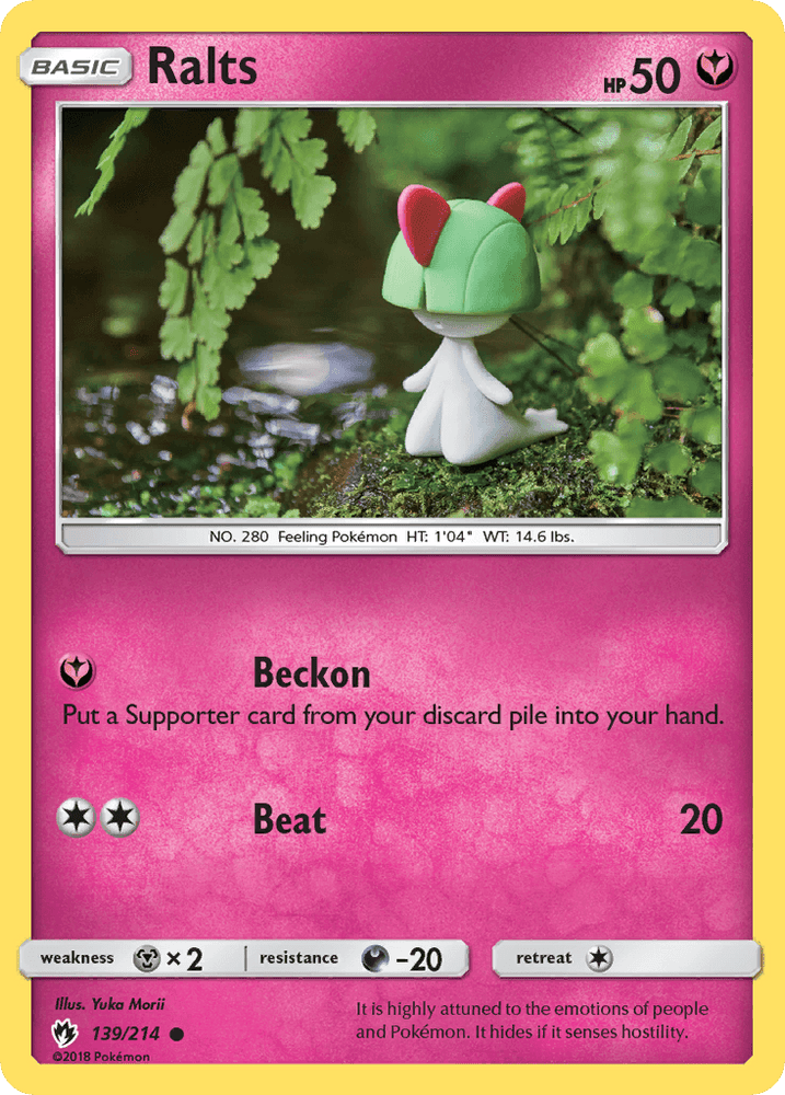 Ralts (139/214) [Sun & Moon: Lost Thunder] (Online Only)